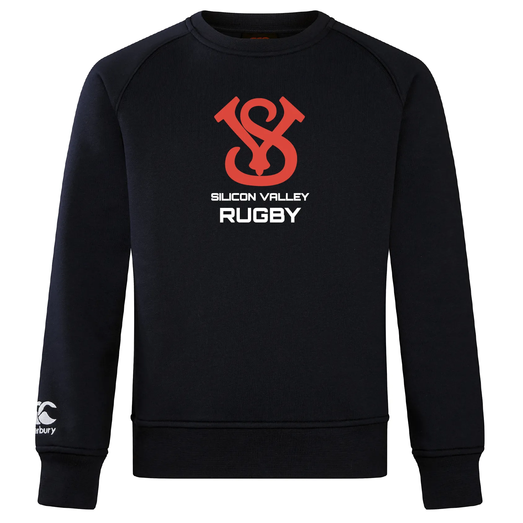 Silicon Valley Club Crew Sweatshirt by Canterbury