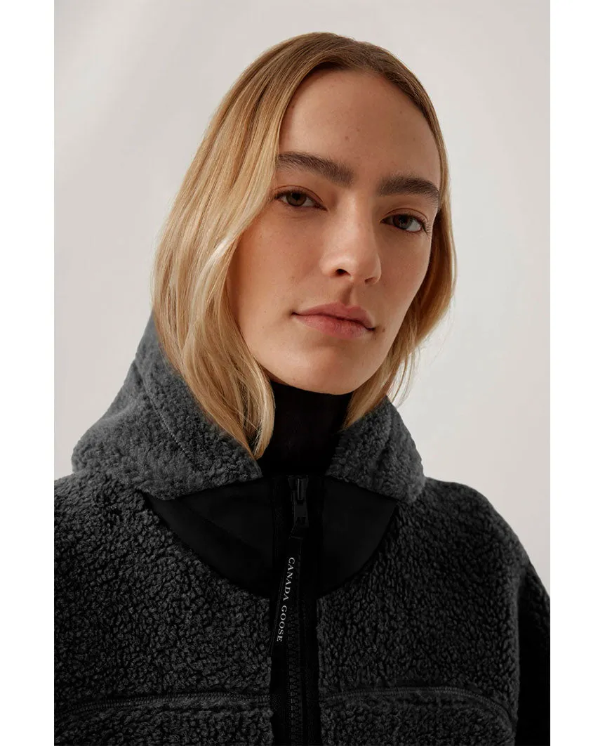 Simcoe Oversized Kind Fleece Hoody Womens Iron Grey