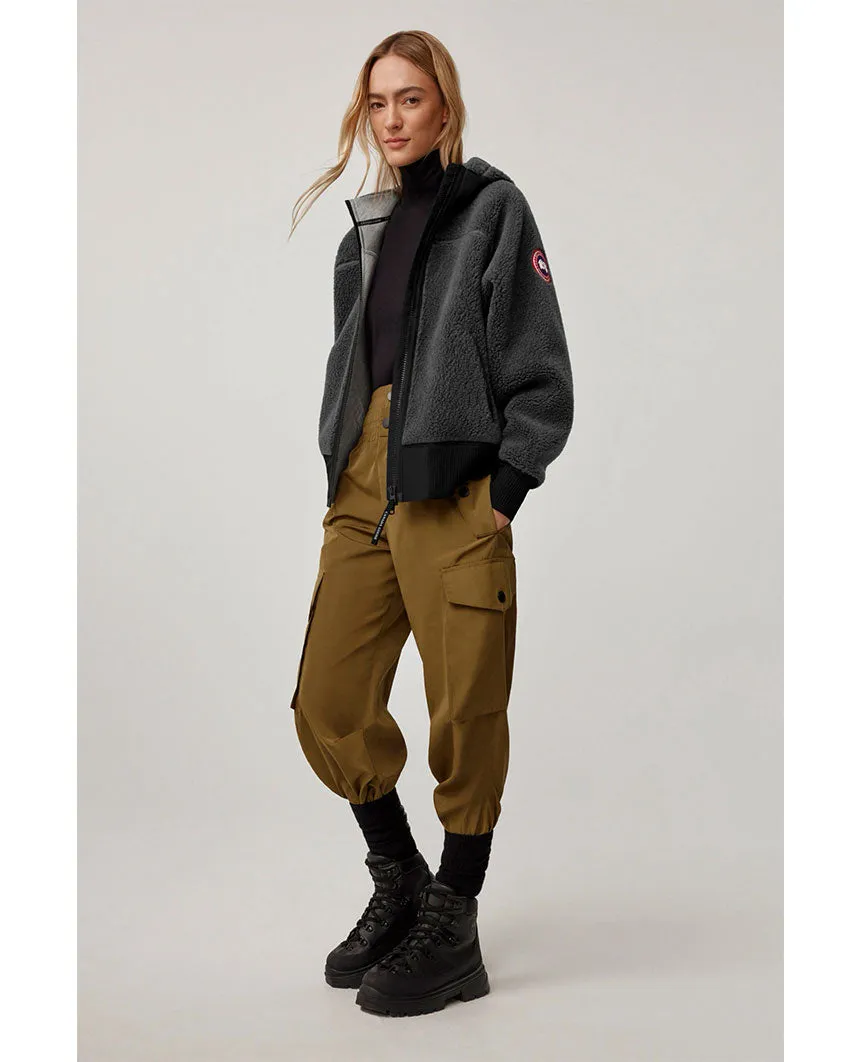 Simcoe Oversized Kind Fleece Hoody Womens Iron Grey
