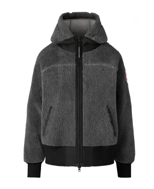 Simcoe Oversized Kind Fleece Hoody Womens Iron Grey