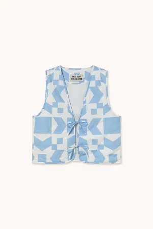 Sky Quilted Vest