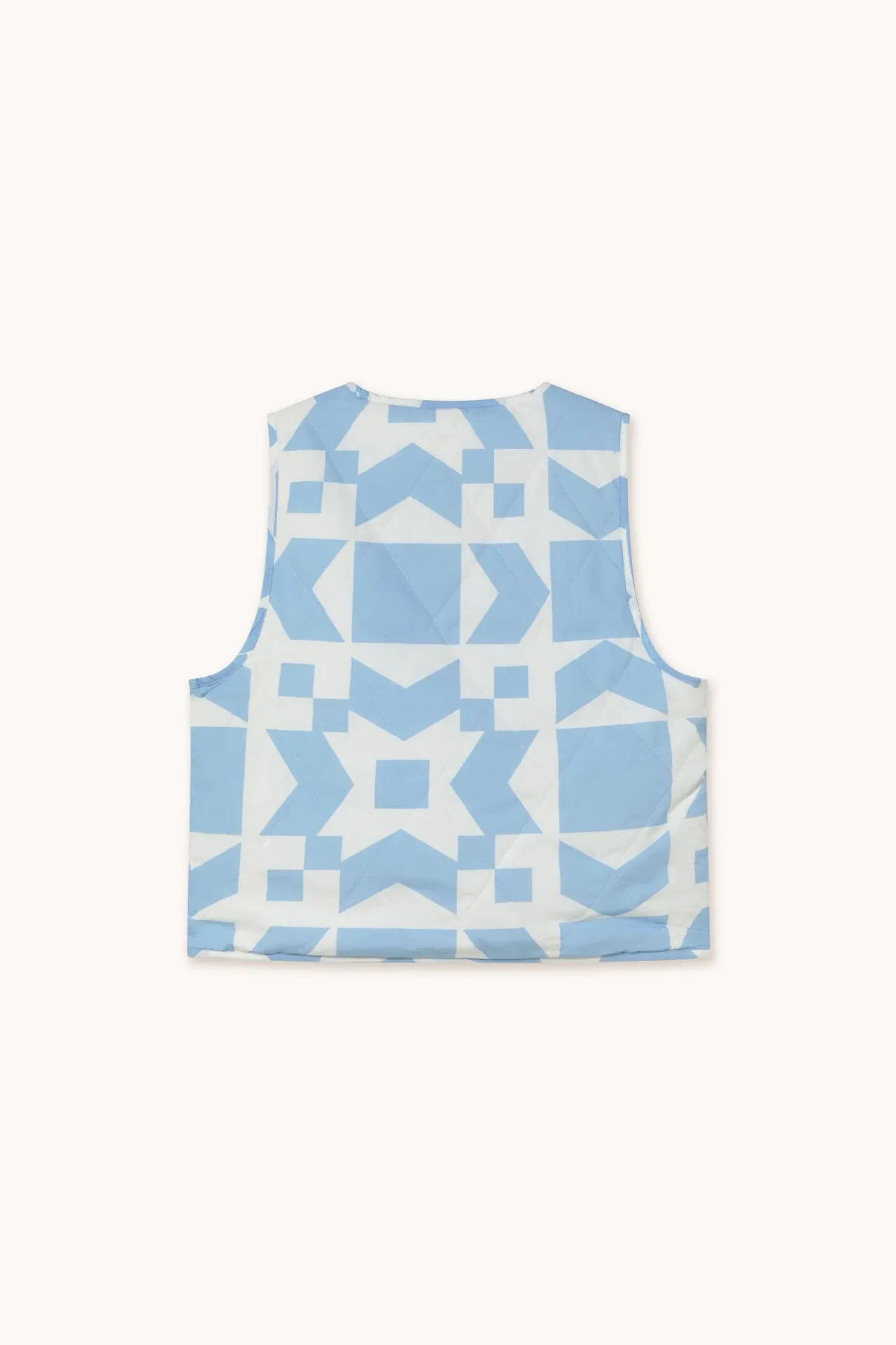 Sky Quilted Vest