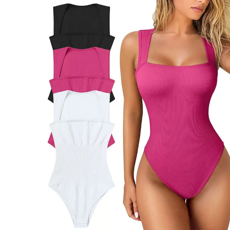 Sleeveless vest bodysuit