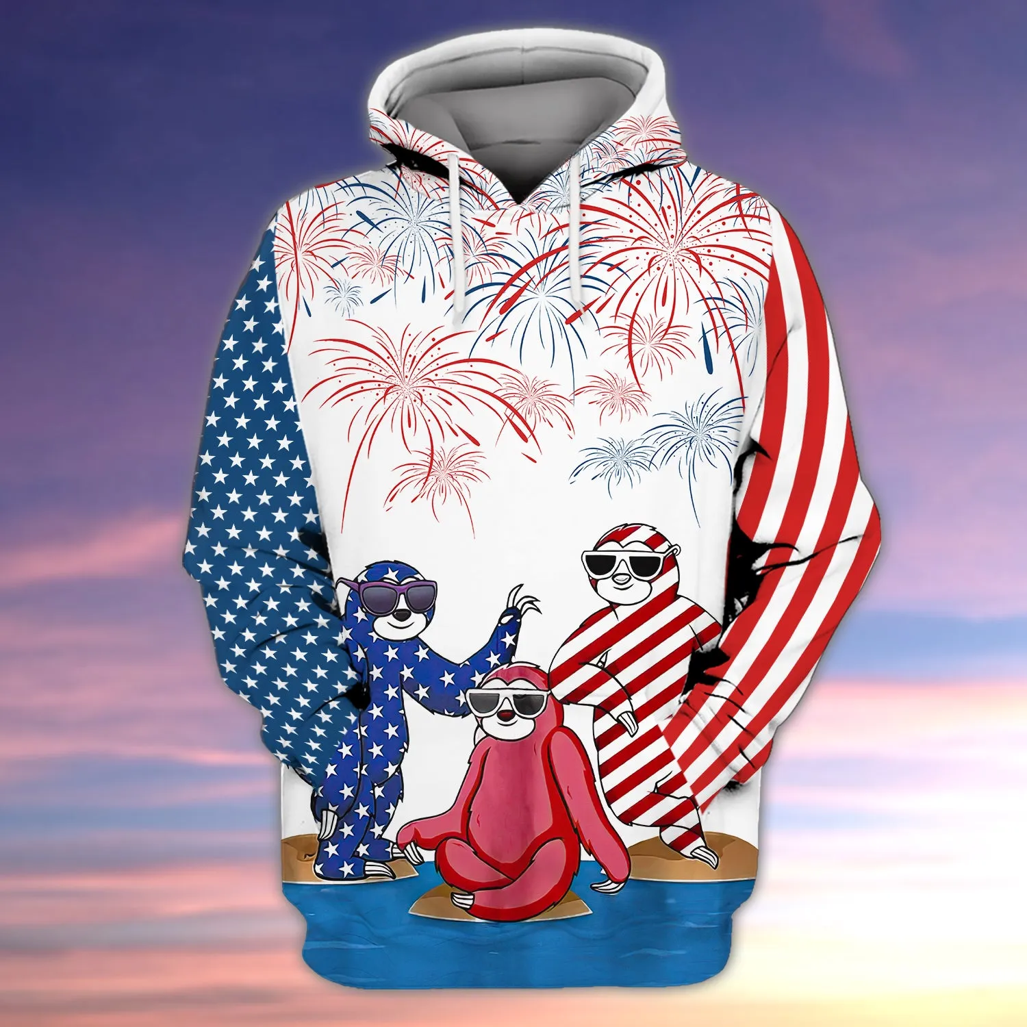 Sloth - Independence Day Is Coming 3D Full Print