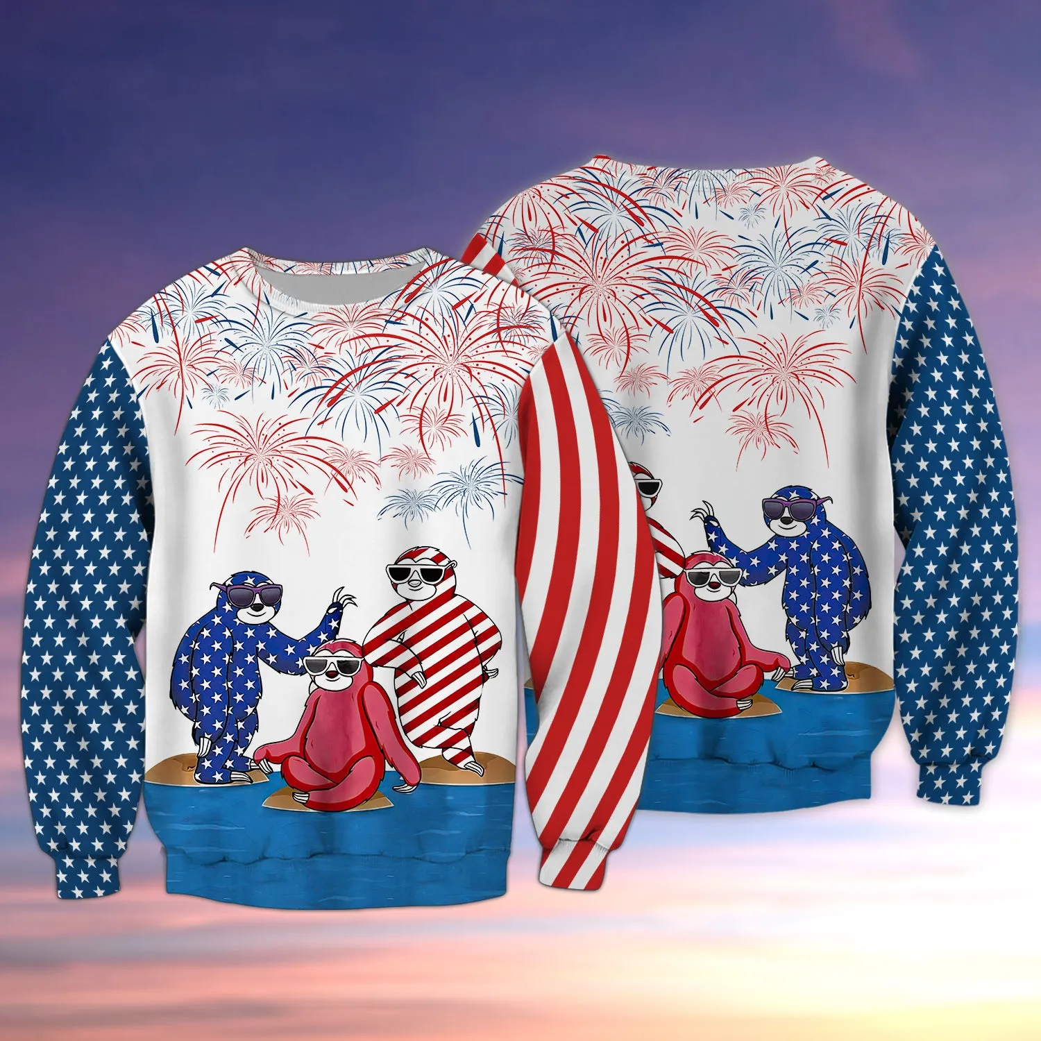 Sloth - Independence Day Is Coming 3D Full Print