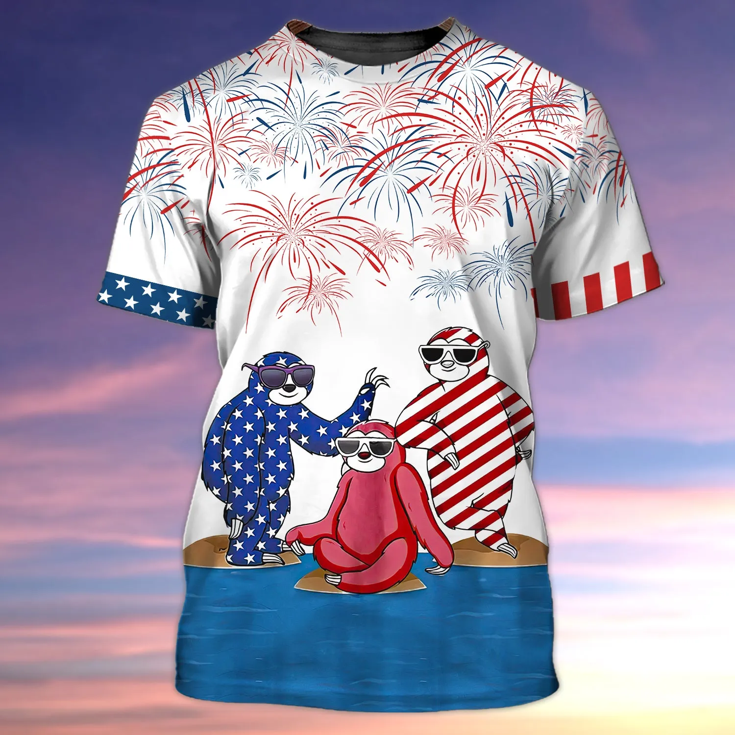 Sloth - Independence Day Is Coming 3D Full Print