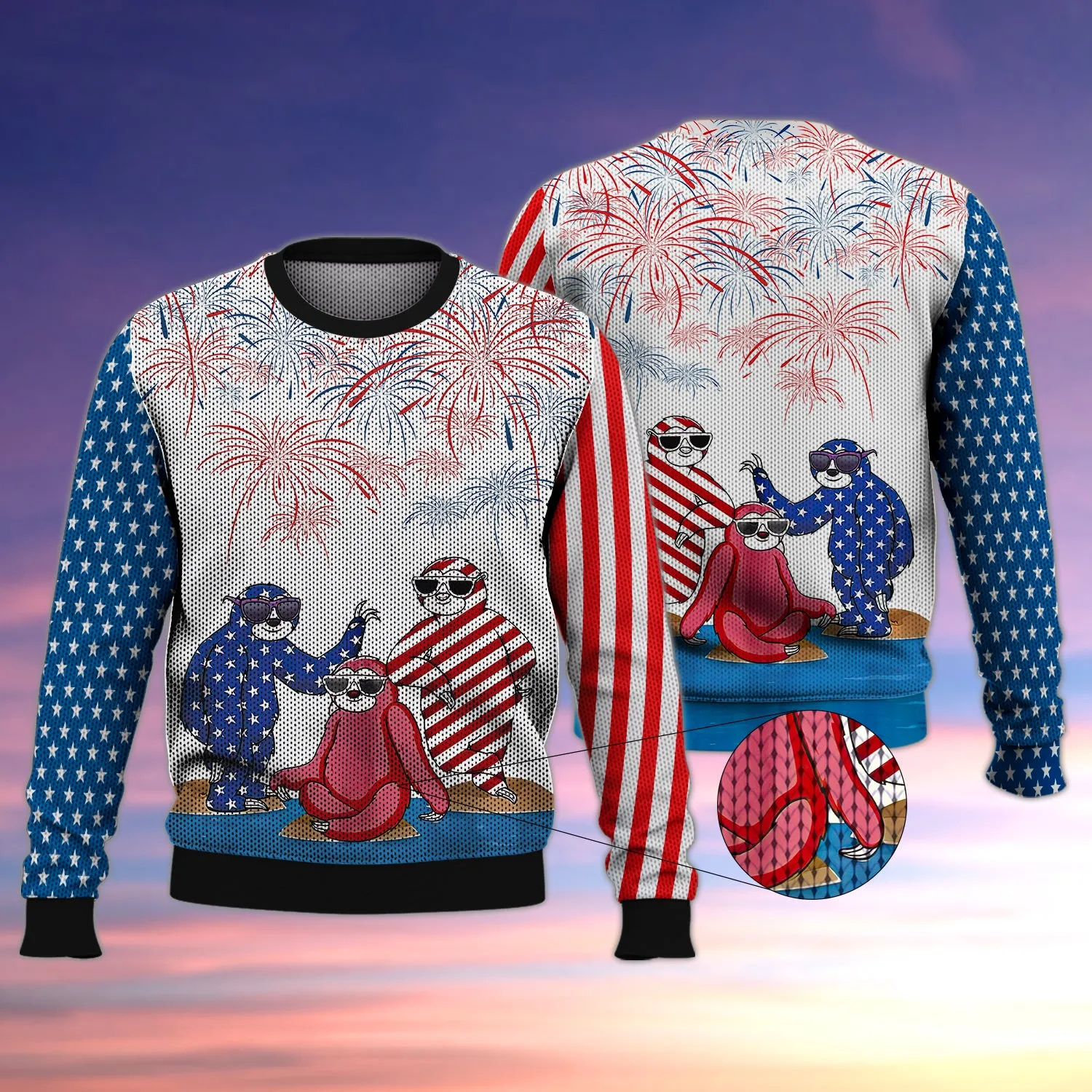 Sloth - Independence Day Is Coming 3D Full Print