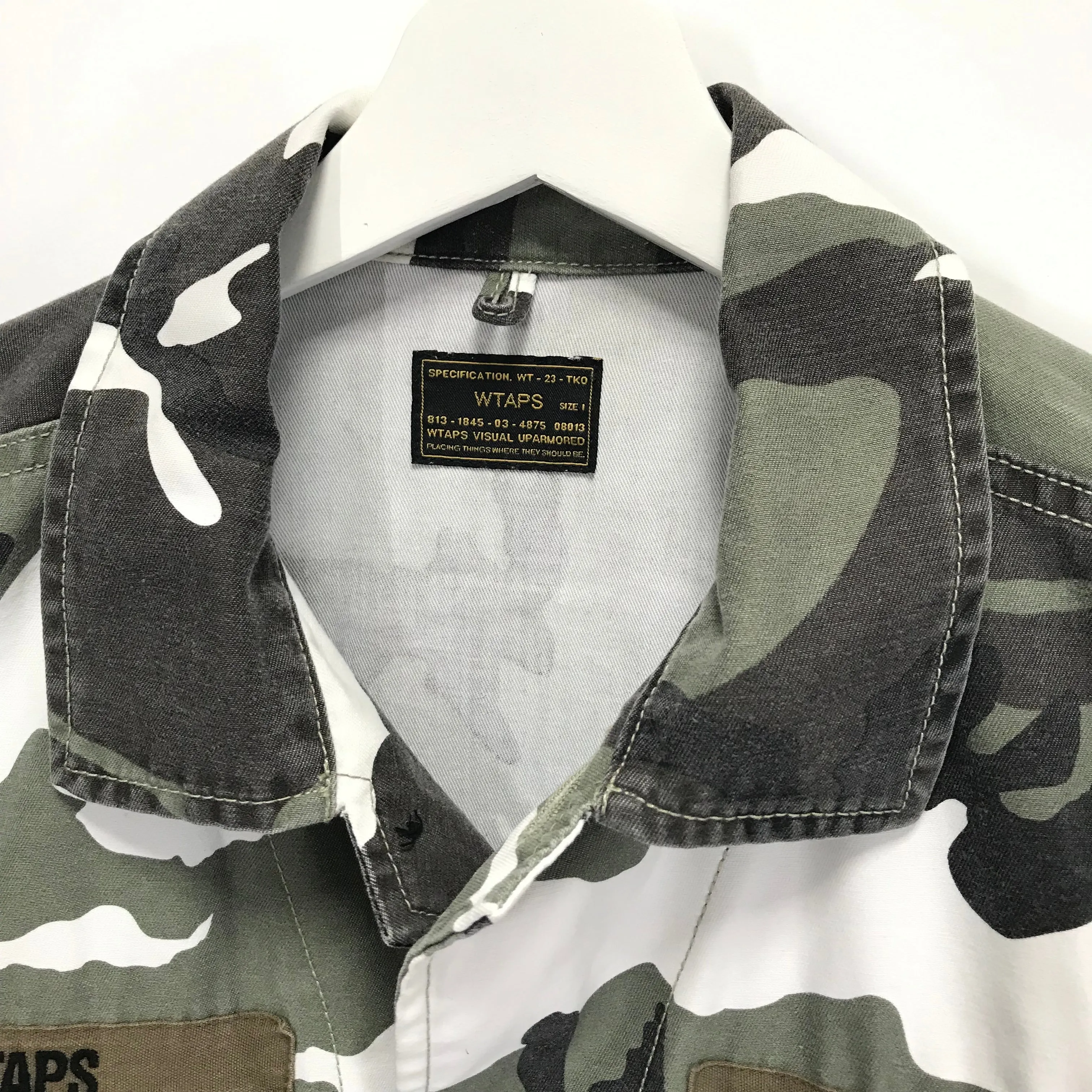 [S/M] WTaps EX32 Camo Jungle LS 02 Shirt