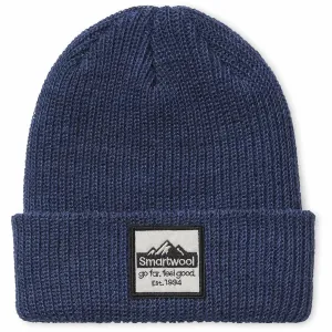 Smartwool Alpine Blue Heat Kids Logo Beanie