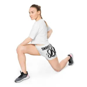 Snake Women's Shorts with Moisture-Wicking Fabric & All-Over Print