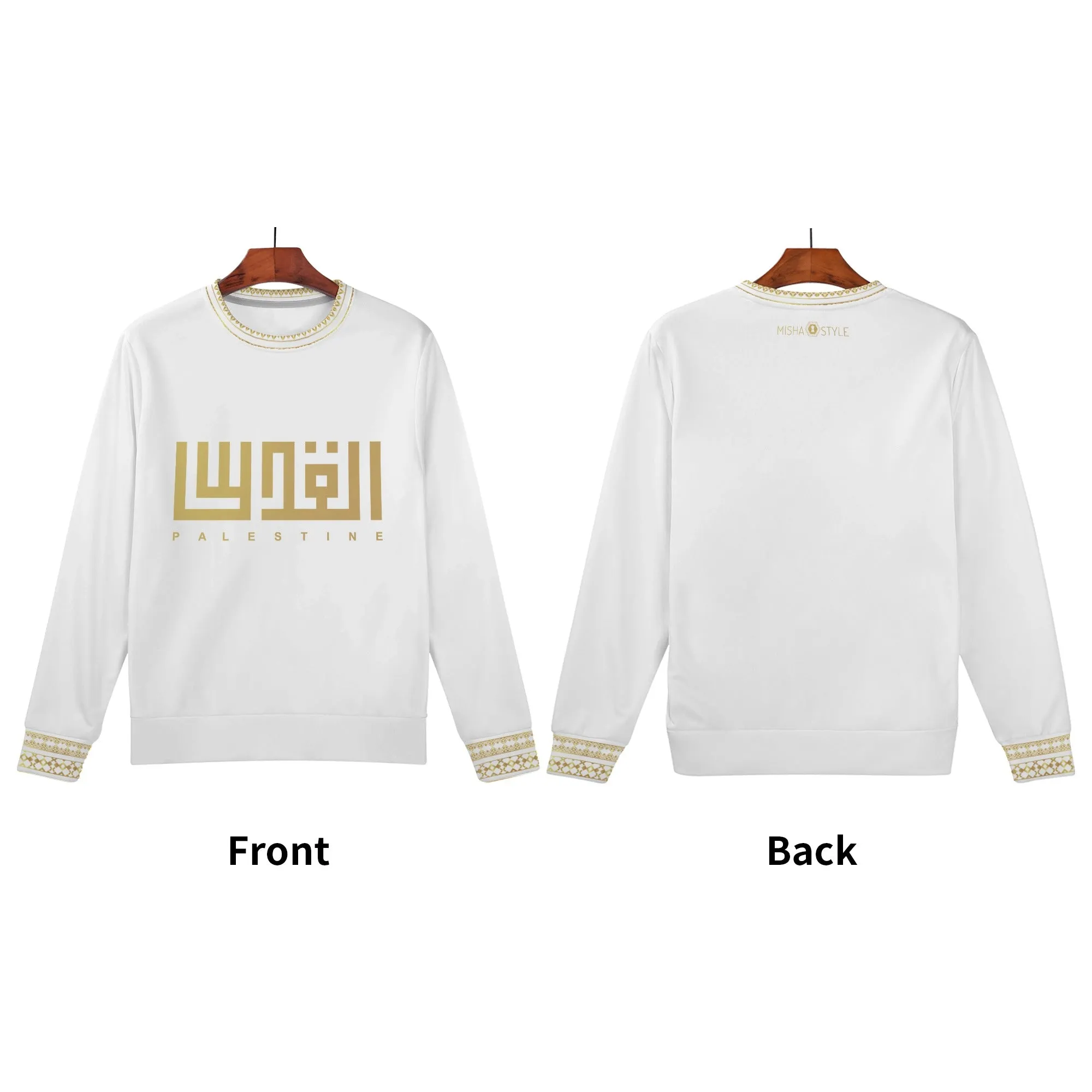 Soft Kids Word White Sweater