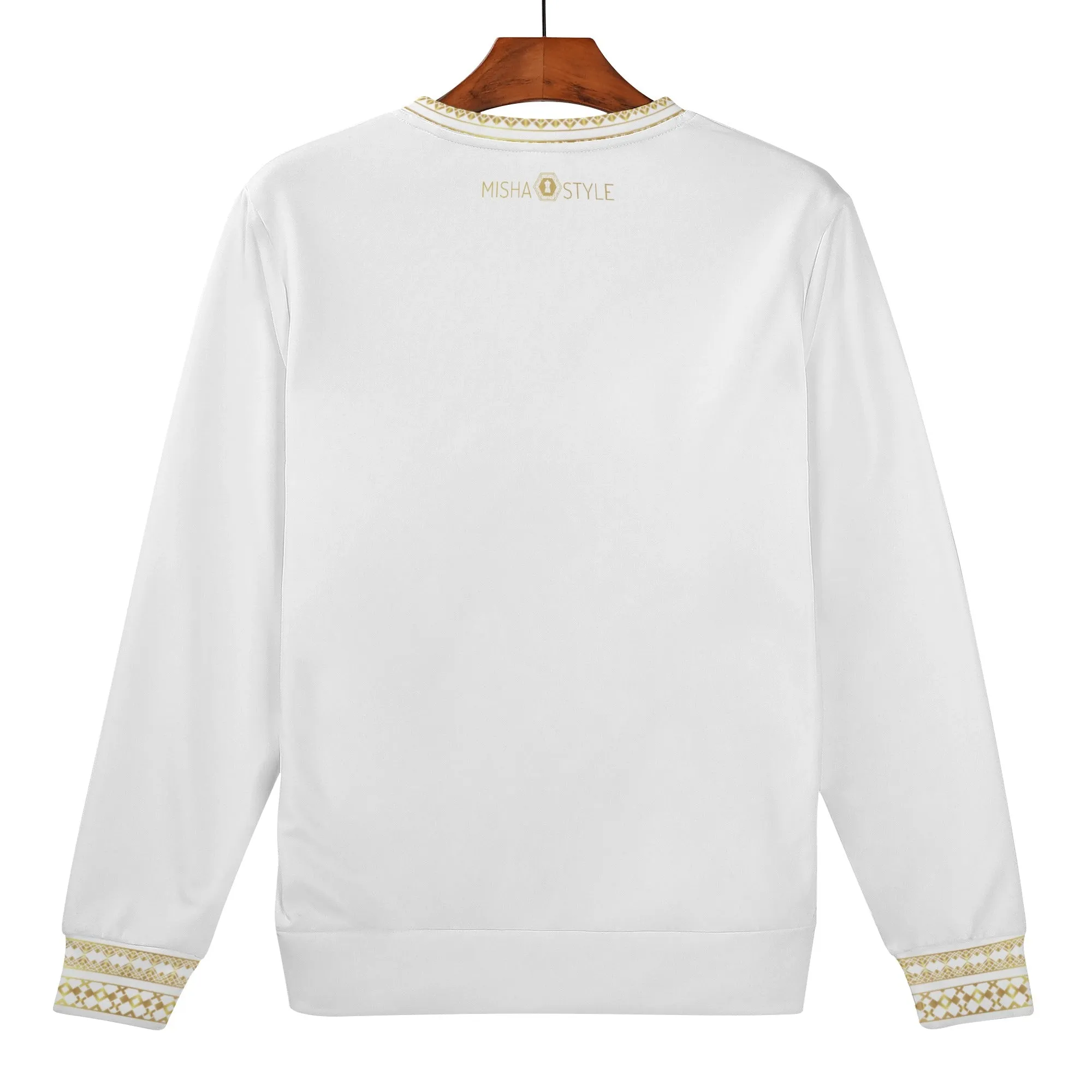 Soft Kids Word White Sweater
