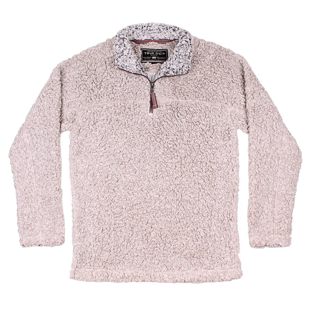 Softest Tip Shearling 1/4 Zip Pullover