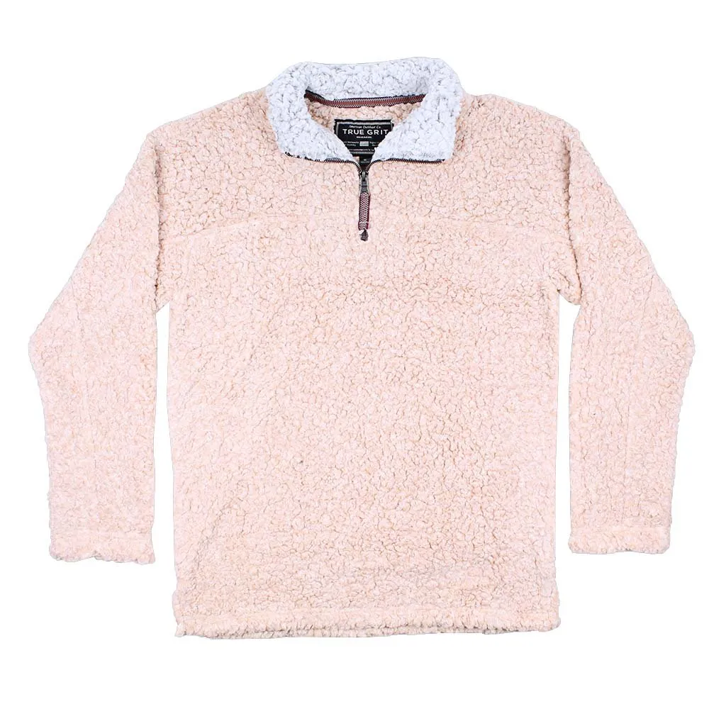 Softest Tip Shearling 1/4 Zip Pullover