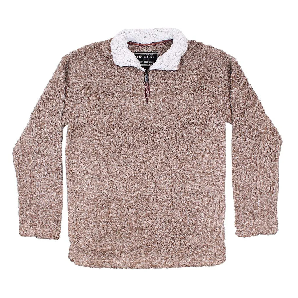 Softest Tip Shearling 1/4 Zip Pullover