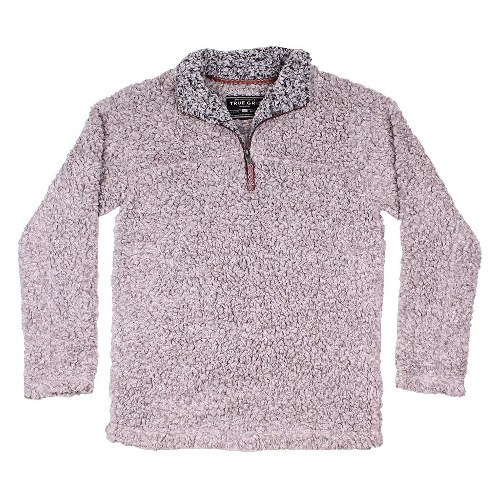 Softest Tip Shearling 1/4 Zip Pullover
