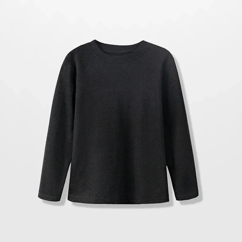 Solid Color Long Sleeve T-Shirt