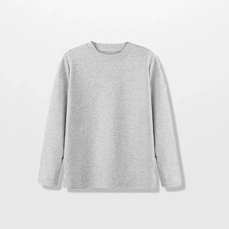 Solid Color Long Sleeve T-Shirt