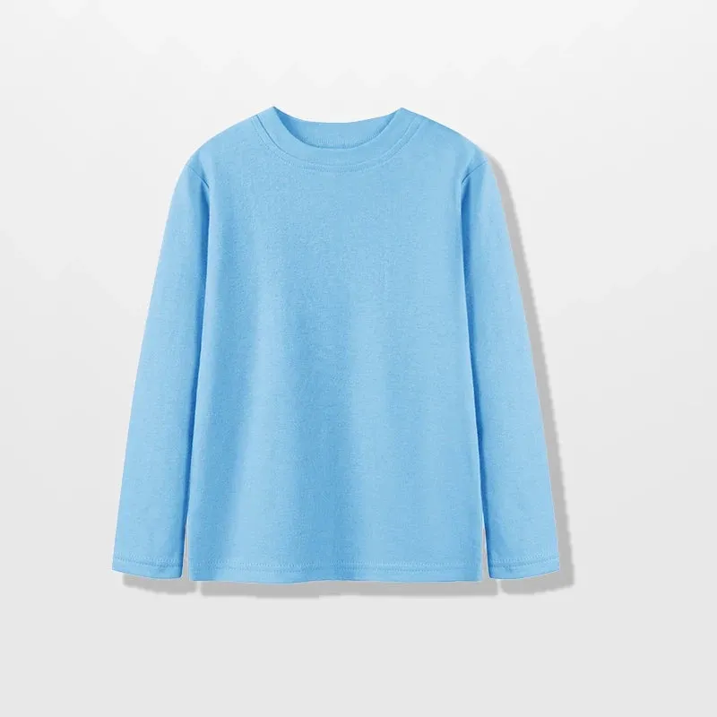 Solid Color Long Sleeve T-Shirt
