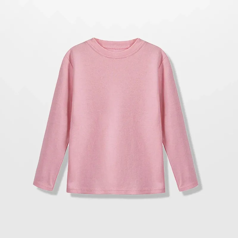 Solid Color Long Sleeve T-Shirt