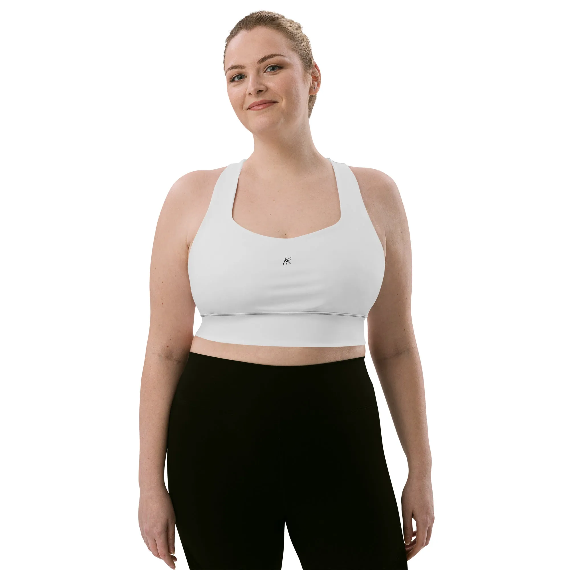 Solid Longline Sports Bra
