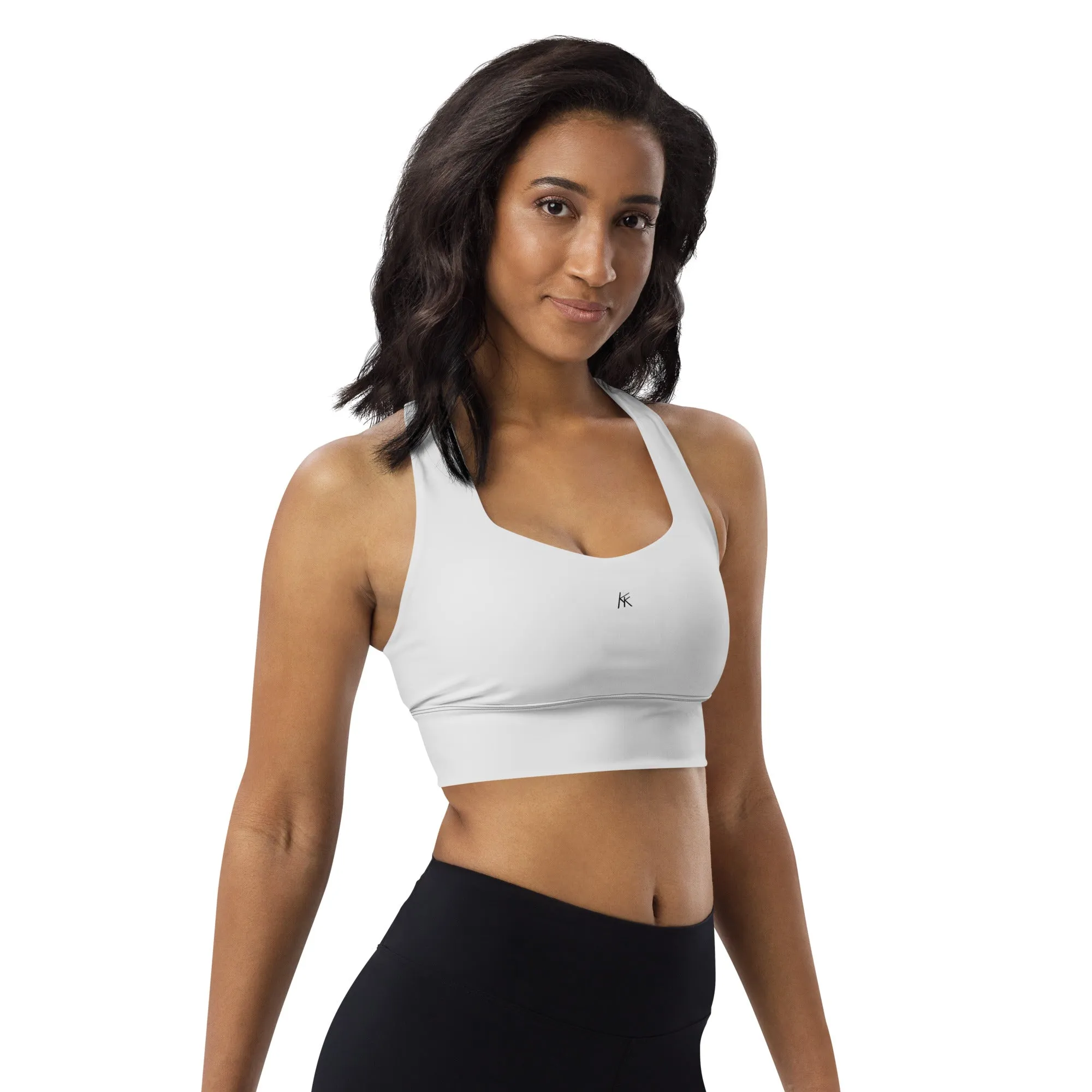 Solid Longline Sports Bra