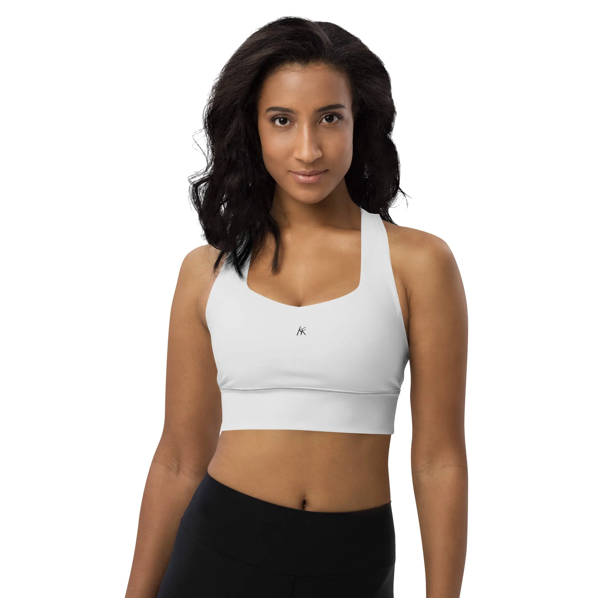 Solid Longline Sports Bra