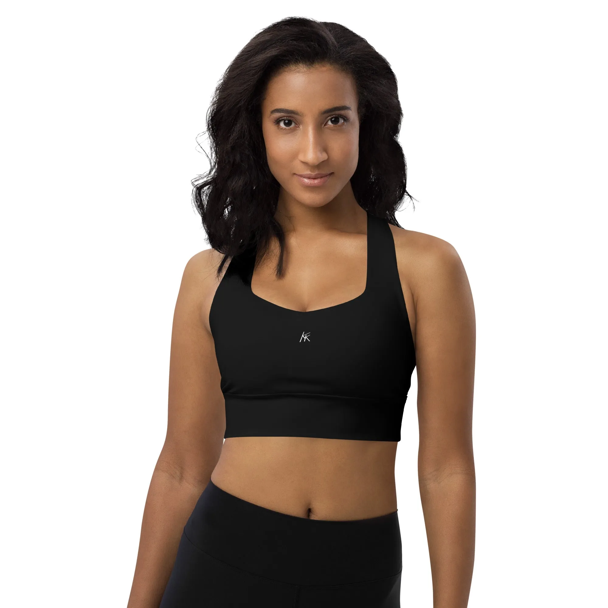 Solid Longline Sports Bra