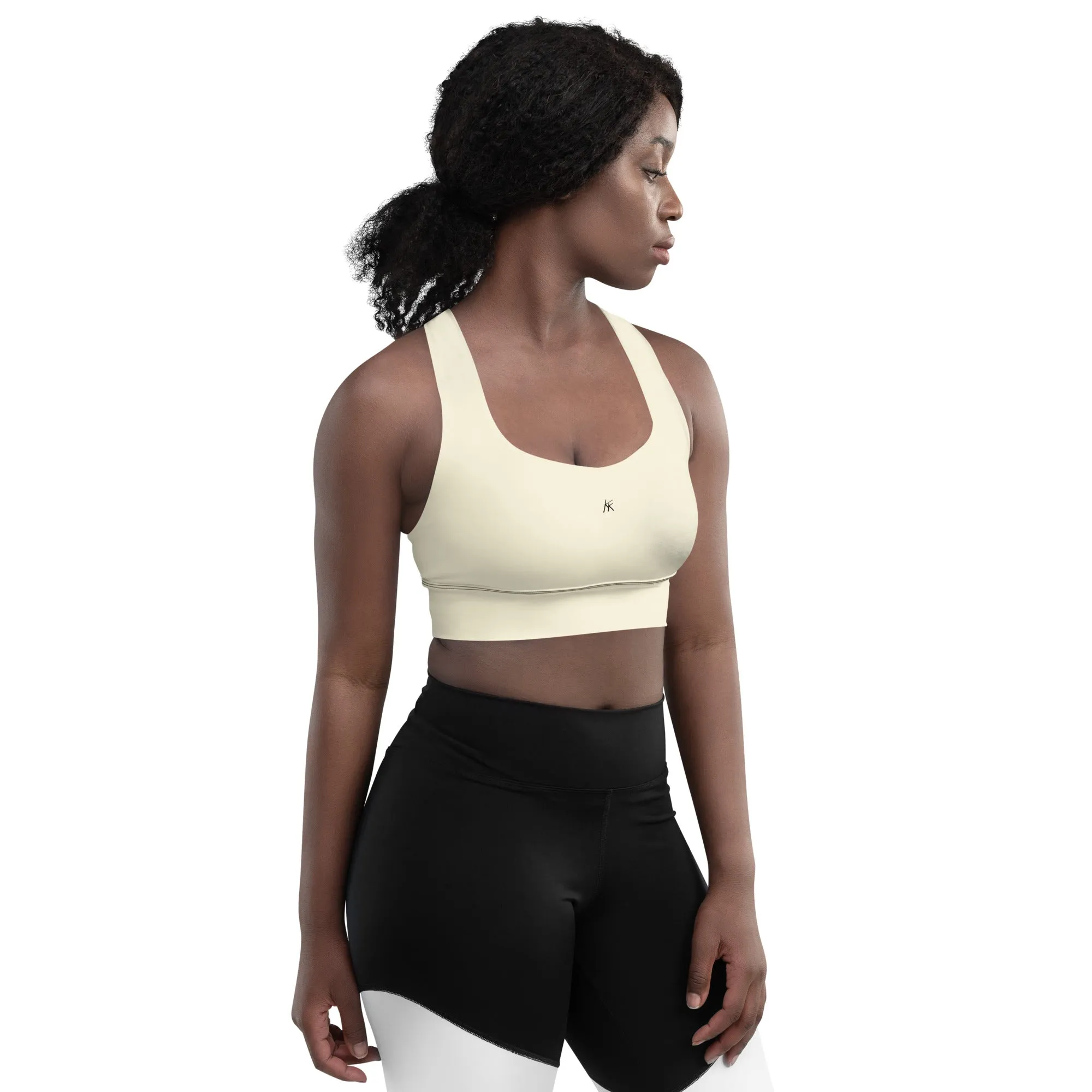 Solid Longline Sports Bra