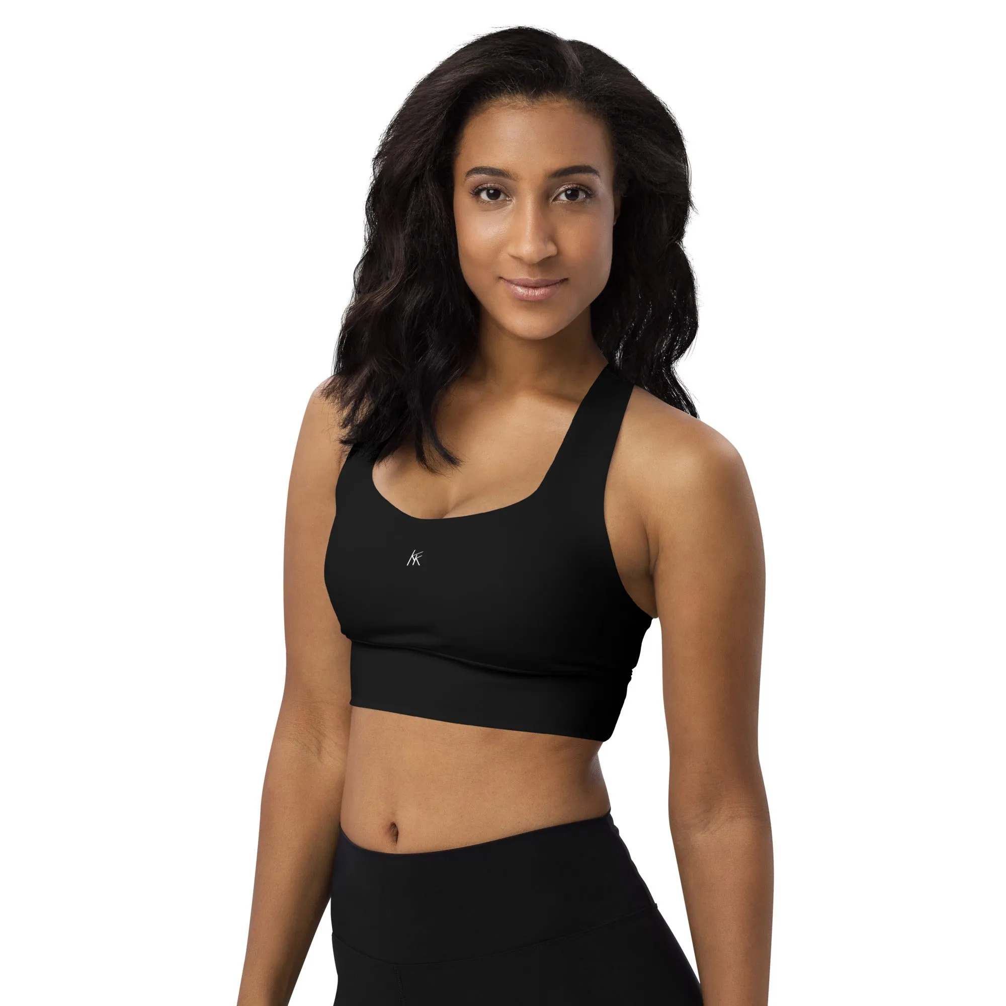 Solid Longline Sports Bra