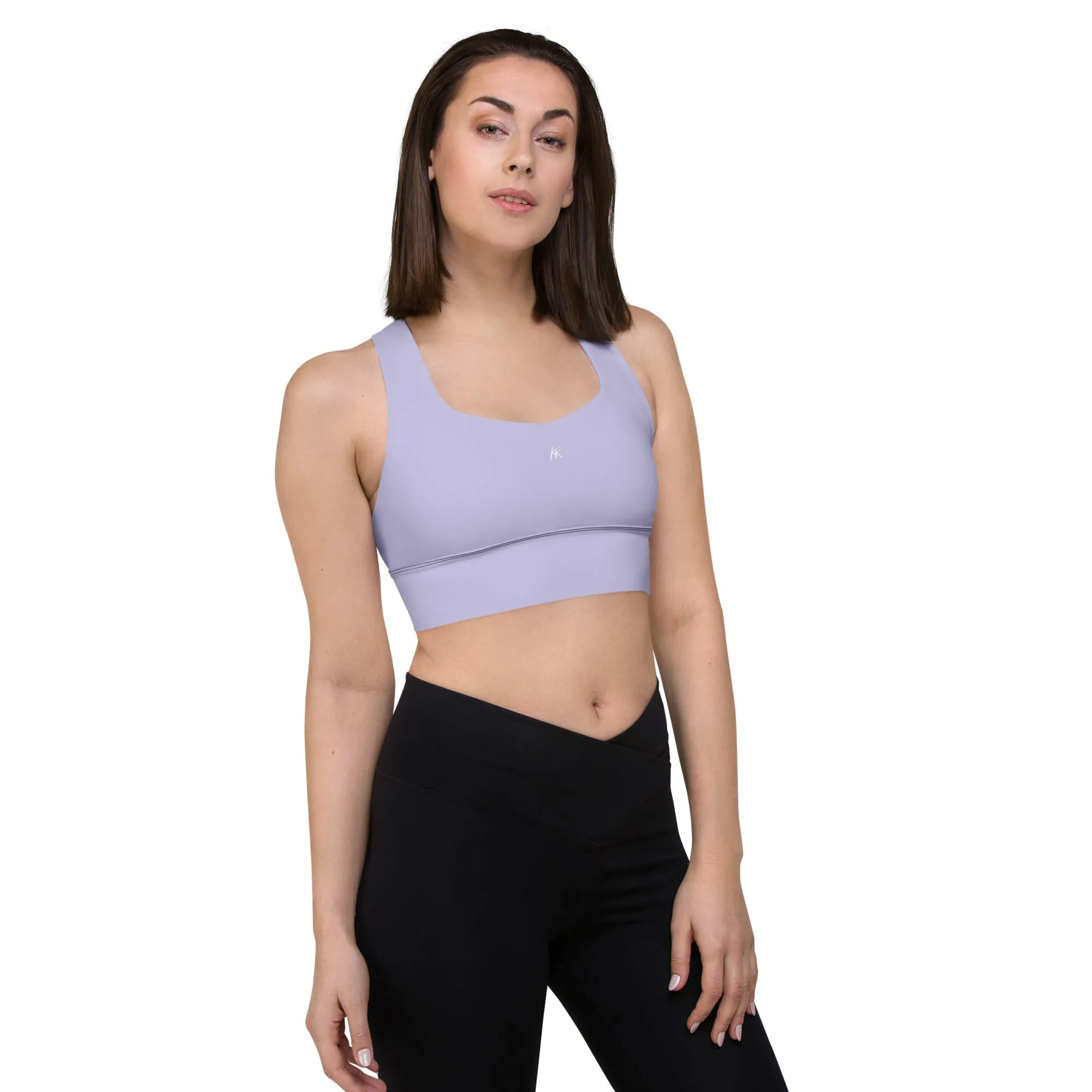 Solid Longline Sports Bra
