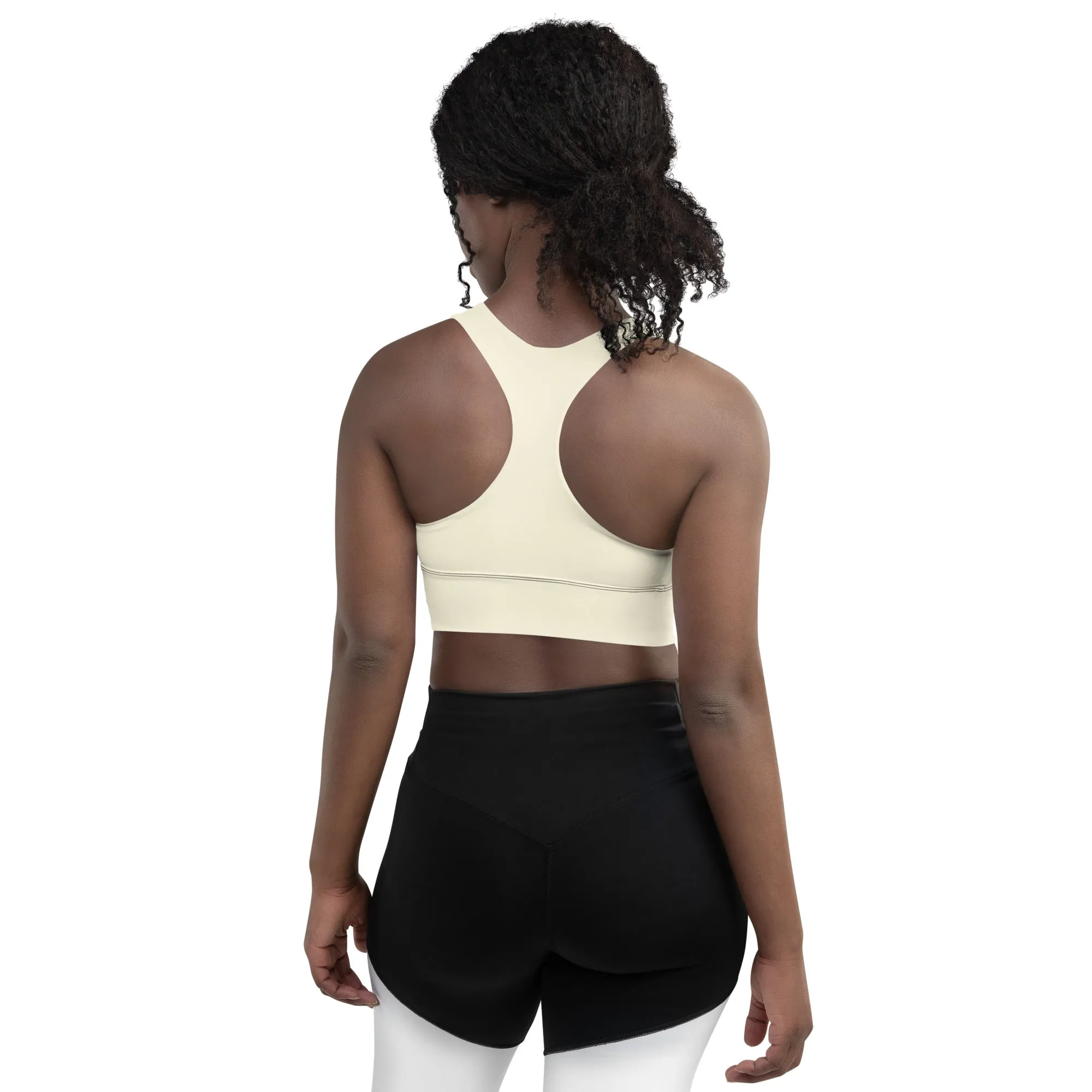 Solid Longline Sports Bra