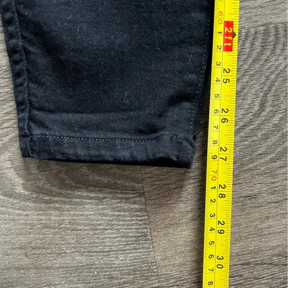 Spanx Ankle Skinny Jeans Clean Black Women's size Large