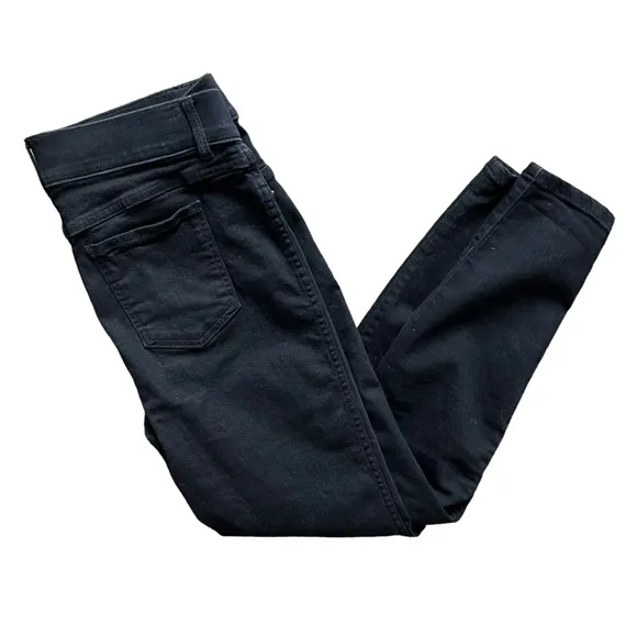 Spanx Ankle Skinny Jeans Clean Black Women's size Large