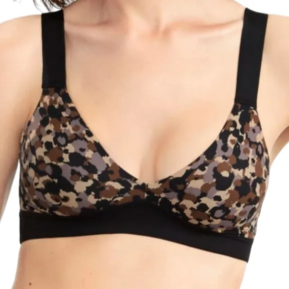 SPANX Women's Bra-llelujah! Unlined‎ Bralette Brushcol Ntmini Bra Size Small