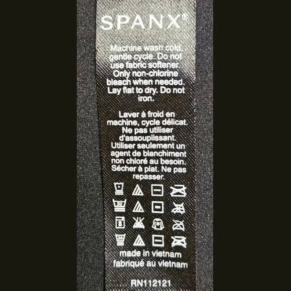SPANX Women's Plus Size Black Cropped Spanx 2X