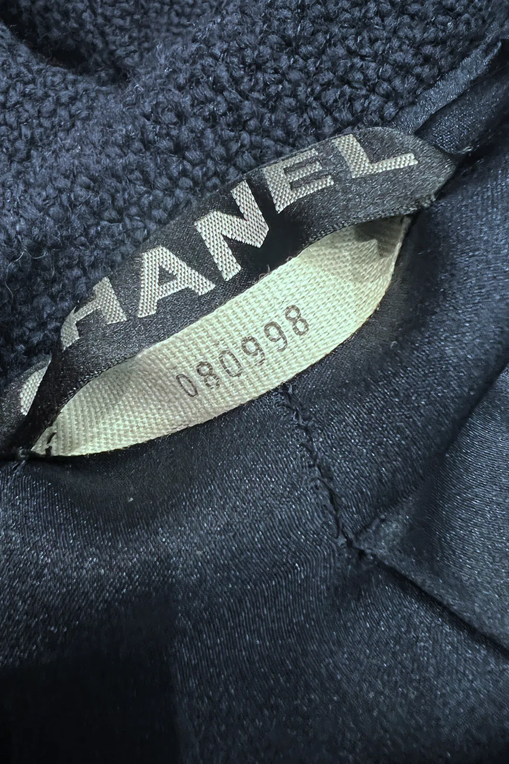 Spectacular Spring 2003 Chanel by Karl Lagerfeld Haute Couture Blue Beaded Runway Dress Coat Suit
