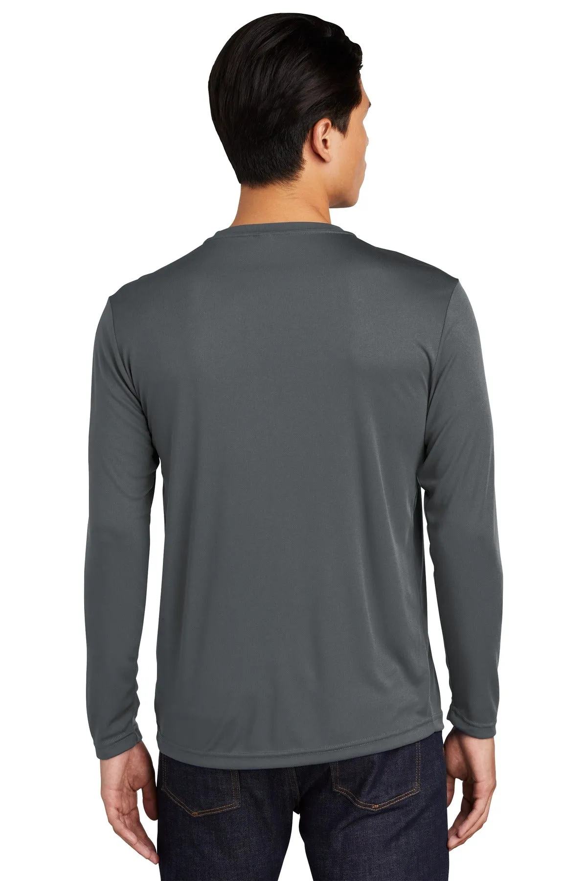 Sport-Tek Tall Long Sleeve PosiCharge Competitor Tee. TST350LS Iron Grey Tall