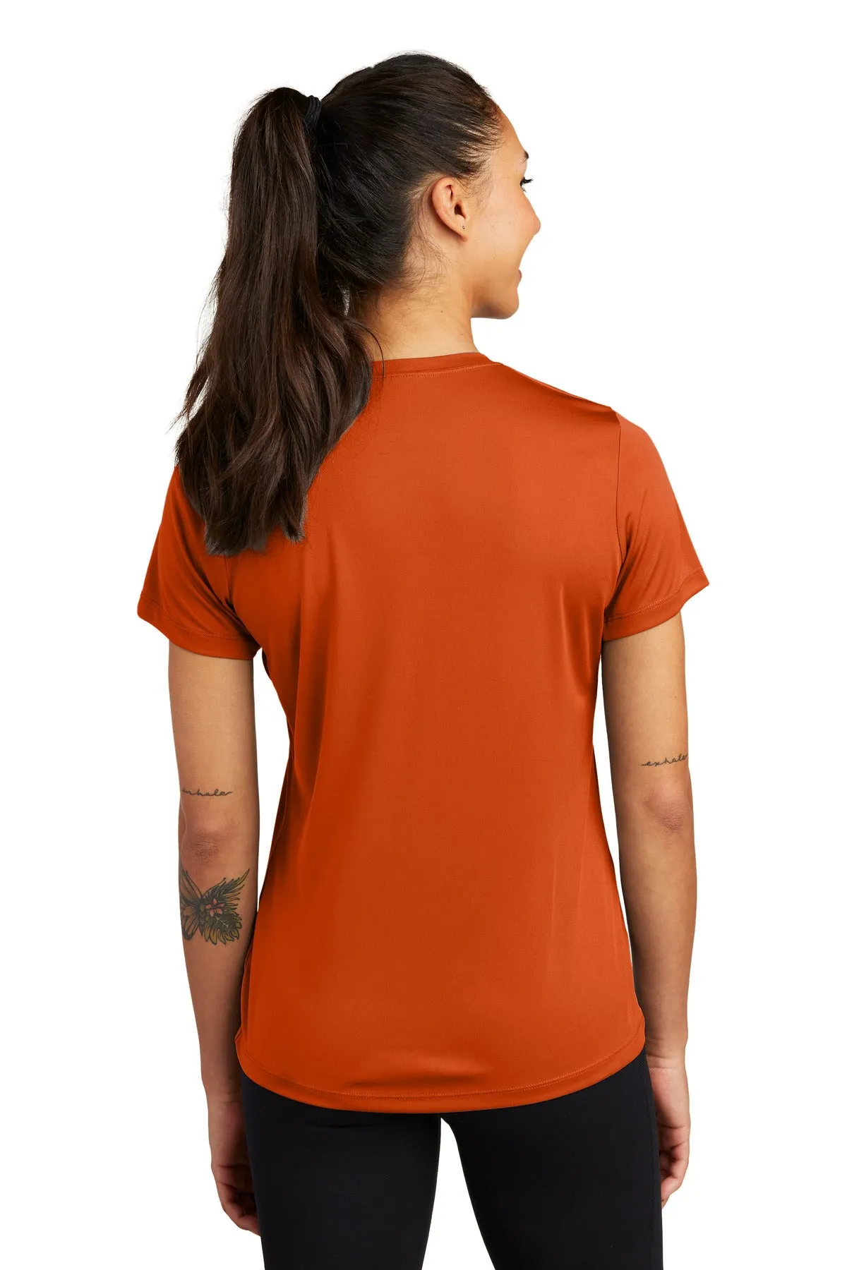 Sport-Tek Women's PosiCharge Competitor Tee. LST350 Deep Orange