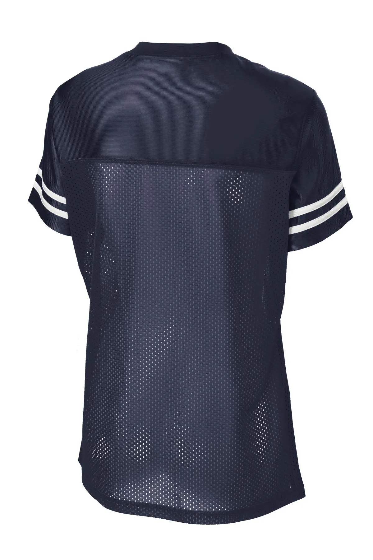 Sport-Tek Women's PosiCharge Replica Jersey. LST307 True Navy/ White
