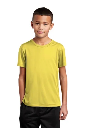 Sport-Tek  Youth Posi-UV Pro Tee. YST420 Yellow