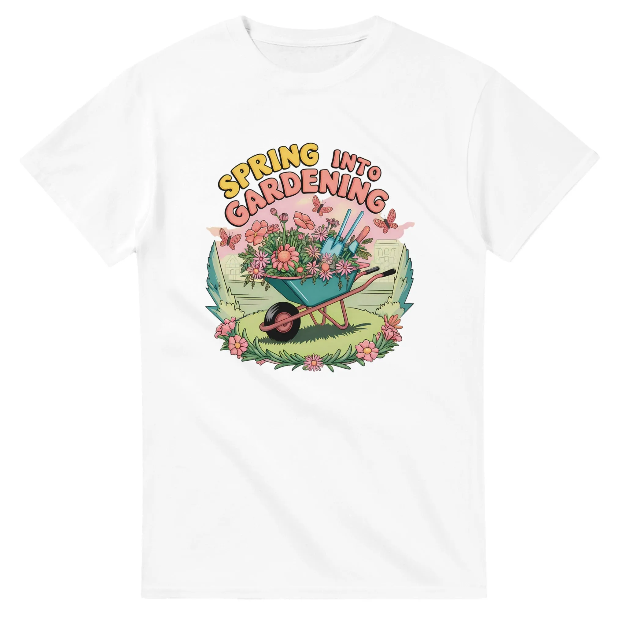 SPRING INTO GARDENING Unisex T-Shirt