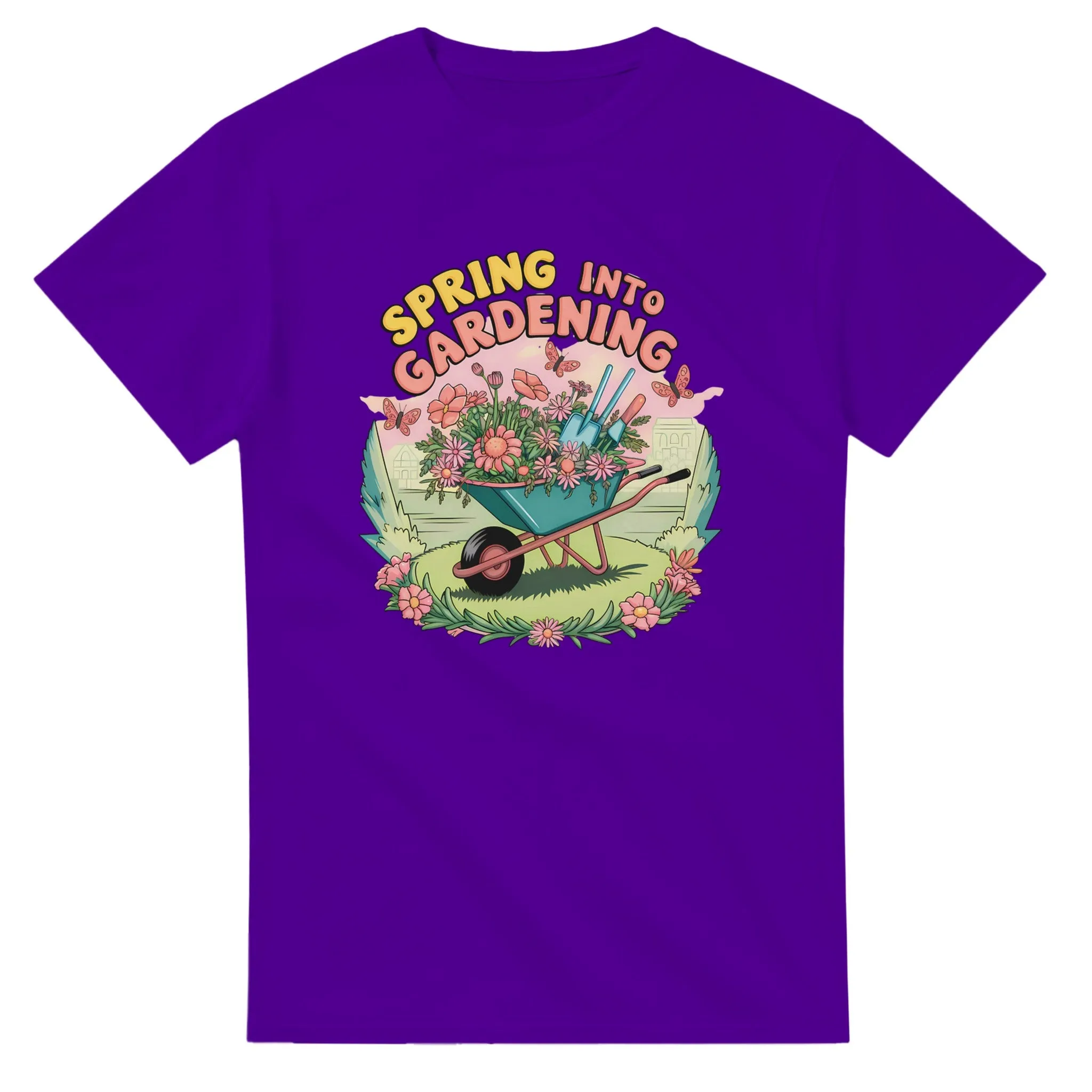 SPRING INTO GARDENING Unisex T-Shirt
