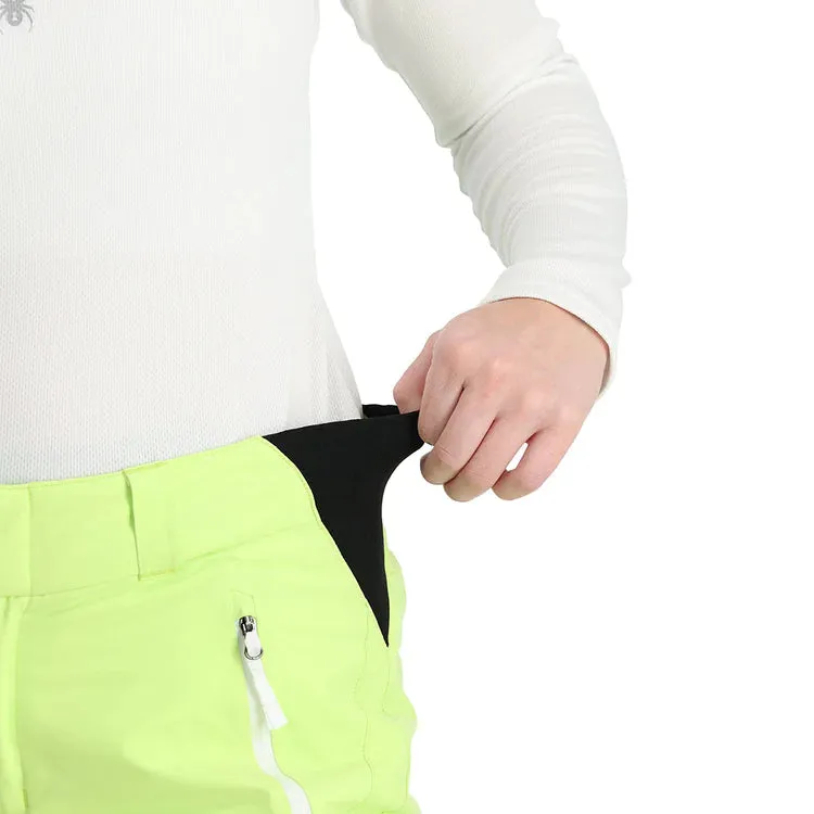 Spyder Winner Pants Womens Lime Ice