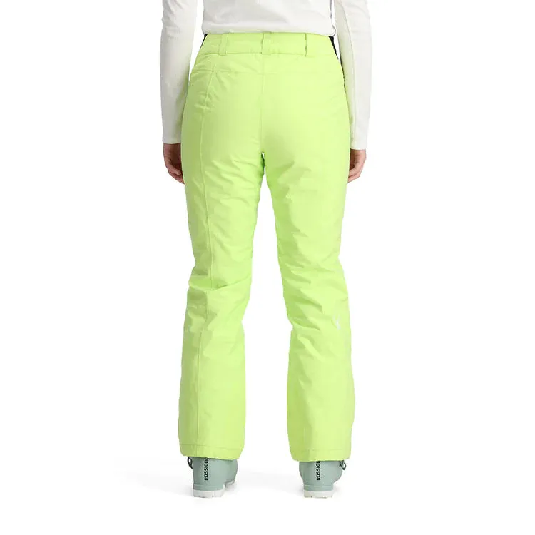 Spyder Winner Pants Womens Lime Ice