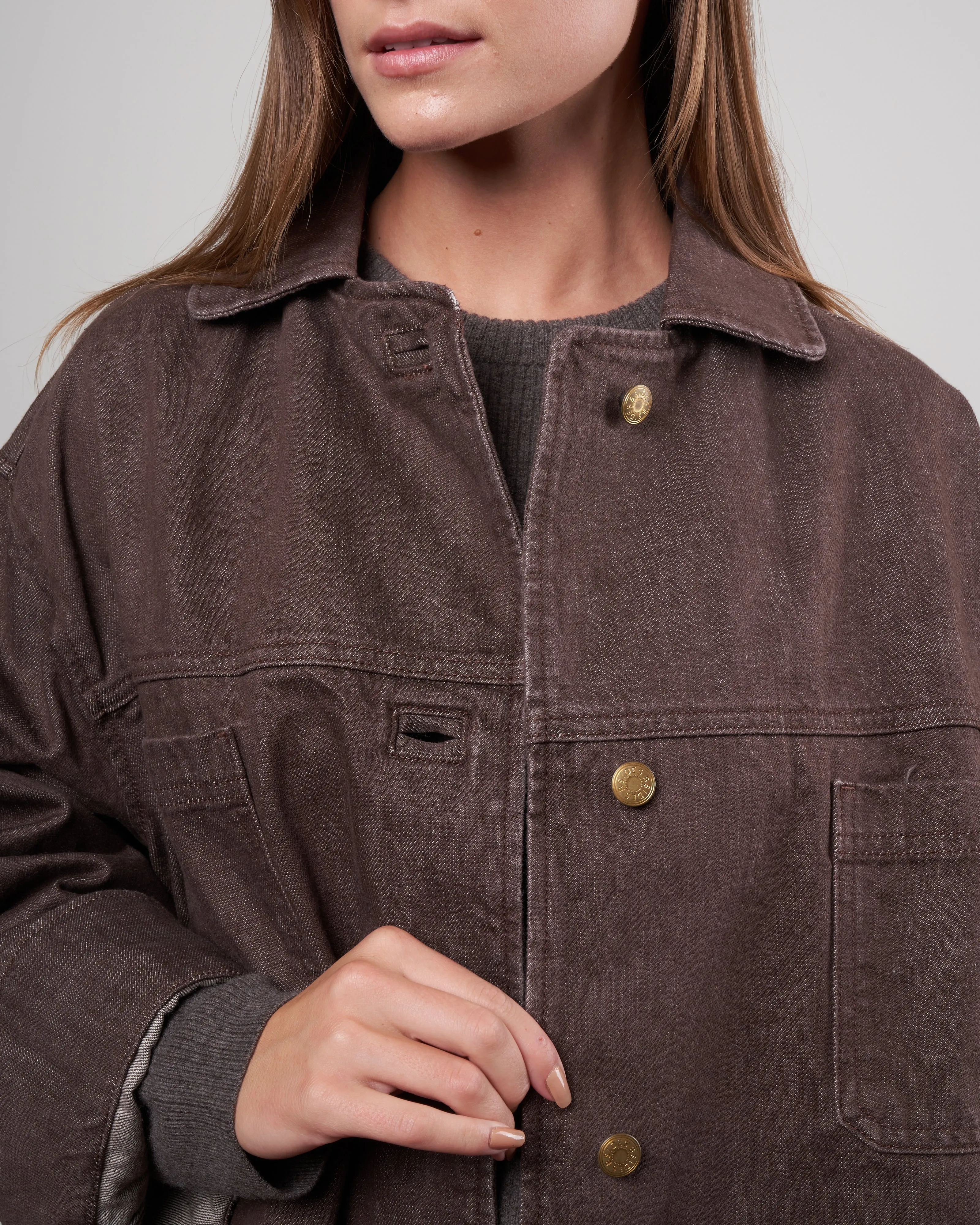 stadium jacket - bay yarn dye