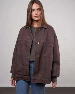 stadium jacket - bay yarn dye