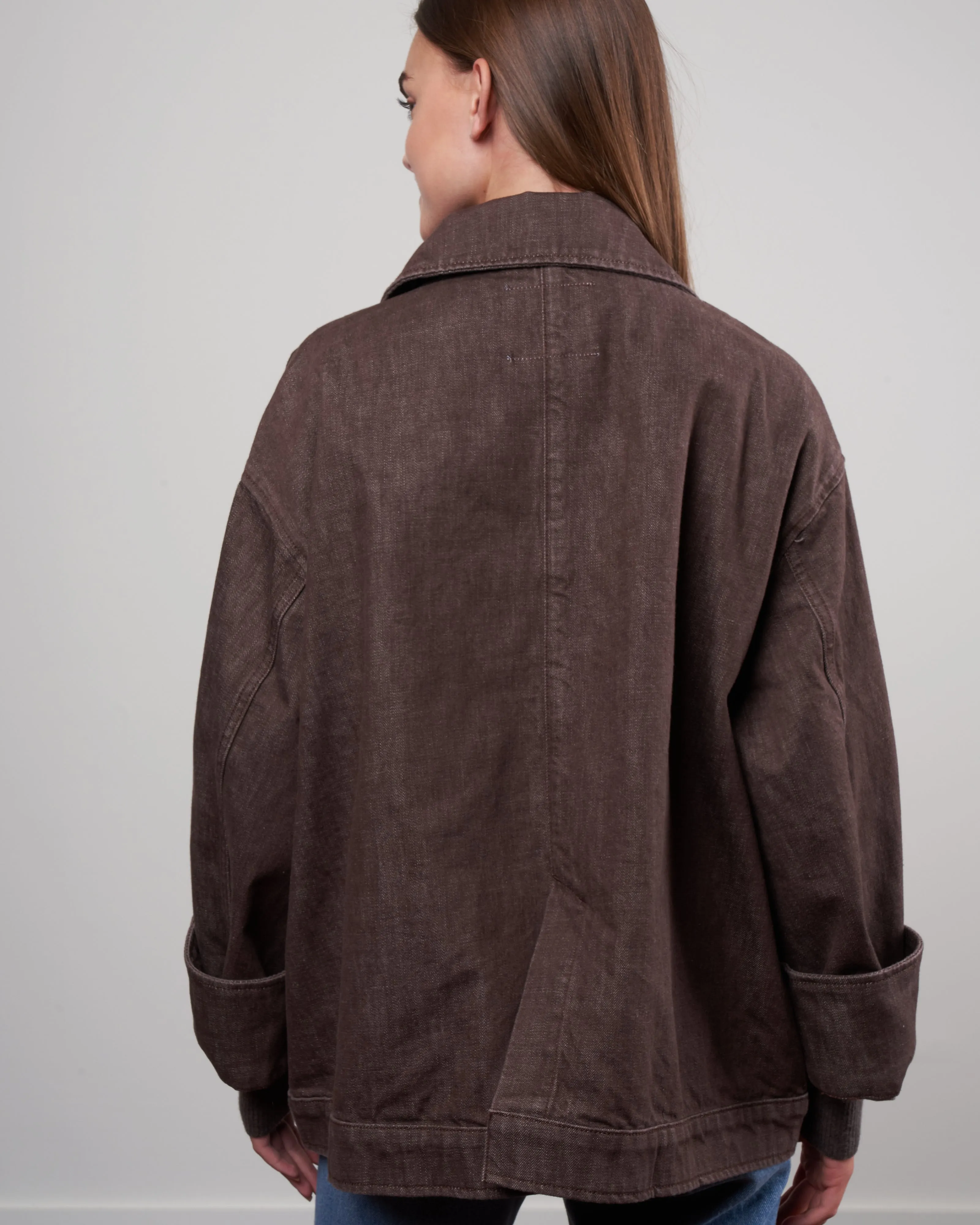stadium jacket - bay yarn dye