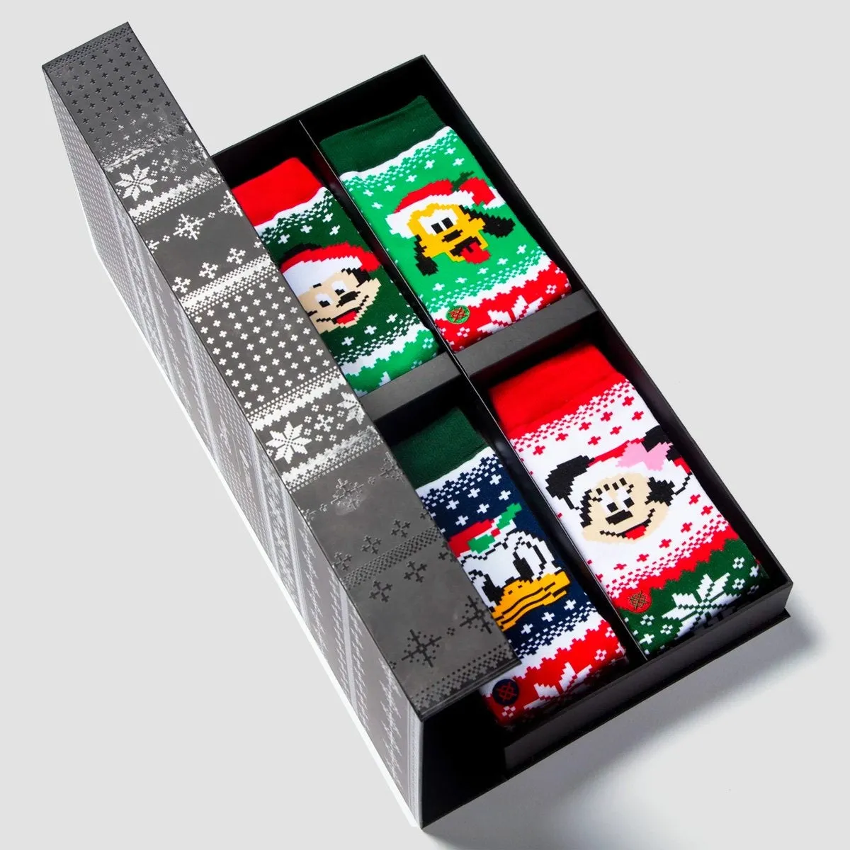 Stance Christmas Disney - Claus Socks 4 Pack Box Set Multi