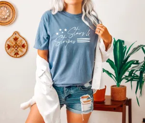 Stars & Stripes Fourth of July T-Shirt